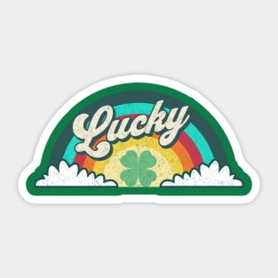 Lucky rainbow Sticker